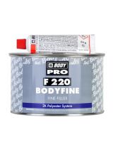 BODY 2200100050 BODYFINE Шпатлевка полиэфирная 2K мелкозернистая белая 250г