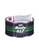 BODY 6170600001 617 NANO FIBER Шпатлевка полиэфирная 2K со стекловолокном зеленая 1кг