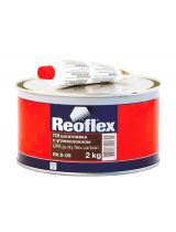 REOFLEX RX S-08/2000 Шпатлевка с углеволокном Putty Flex Carbon 2кг
