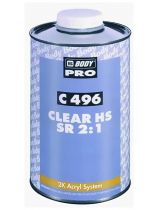 BODY 4960100001 C496 Лак акриловый глянцевый 2K HS бесцветный 1л