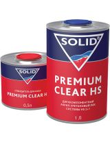 SOLID 322.1500 Лак Premium Clear HS 2+1 1,5л с отвердителем Замена CLB-03.011.1500.XSO)