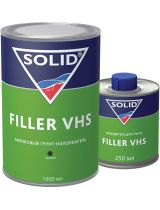 SOLID 332.1504 FILLER VHS LowVoc грунт черный 4+1 1,25л