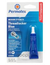 PERMATEX РХ24200 Фиксатор резьбы средней фиксации синий 6 мл