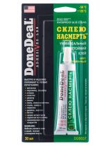 Done Deal DD6657 Клей водостойкий универсальный прозрачный "Склею насмерть" 30 мл