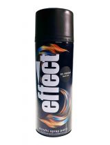 EFFECT EF-19005M Acrylic spray paint - Краска универсальная акриловая RAL9005 чёрная матовая Black matt 400мл аэрозоль