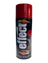 EFFECT EF-13002 Acrylic spray paint - Краска универсальная акриловая RAL3002 карминно-красная Carmine red 400 мл аэрозоль