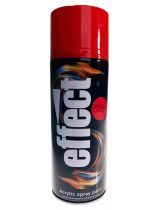EFFECT EF-13020 Acrylic spray paint - Краска универсальная акриловая RAL3020 транспортная красная Traffic red 400 мл аэрозоль