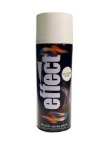 EFFECT EF-19010M Acrylic spray paint - Краска универсальная акриловая RAL9010 белая матовая White matt 400 мл аэрозоль
