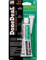 Done Deal DD6703 Герметик-клей прозрачный силиконовый 42,5г