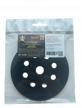 MIFES MF-14564 Подложка промежуточная на липучке STANDARD grip 125мм х 5мм ЧЁРНАЯ мягкая для шлифовальных кругов