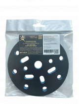 MIFES MF-14575 Подложка промежуточная на липучке STANDARD grip 150мм х 10мм СИНЯЯ очень твердая для шлифовальных кругов