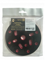 MIFES MF-14577 Подложка промежуточная на липучке STANDARD grip 150мм х 10мм КРАСНАЯ средняя для шлифовальных кругов