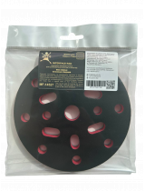 MIFES MF-14527 Подложка промежуточная на липучке MICRO grip 150мм х 10мм КРАСНАЯ средняя для шлифовальных кругов