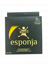 MIFES MF-14003 Круг полировальный ESPONJA на липучке 150мм х 25мм ЖЁЛТЫЙ средней жёсткости из высококачественного бельгийского поролона
