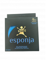 MIFES MF-14000 Круг полировальный ESPONJA на липучке 150мм х 25мм СИНИЙ очень твердый из высококачественного бельгийского поролона