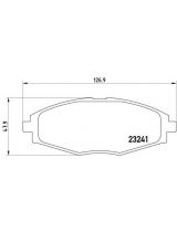BREMBO P15006 Колодки дисковые