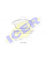 ICER 180857 Колодки дисковые