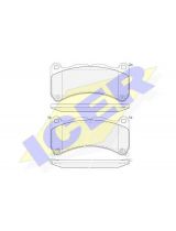 ICER 182014 Колодки дисковые