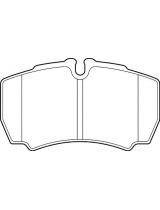 Valeo 302277 Колодки дисковые задние