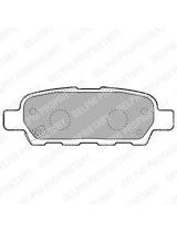 Delphi LP1807 Колодки дисковые задние