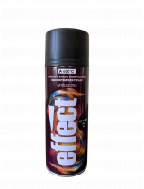 EFFECT EF-10020 Acrylic spray paint high temperature - Краска универсальная акриловая высокотемпературная 600°C черная матовая Balck matt 400 мл аэрозоль