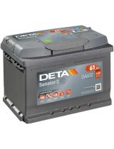 DETA Аккумулятор Senator3 DA612 600А (61 А/ч)