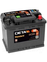 DETA DC550 Аккумулятор STANDARD DC550 (55 А/ч)