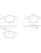 TRW GDB1538 Колодки дисковые передние
