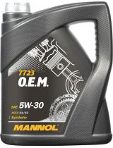 Моторное масло MANNOL MN7723-5 7723 OEM for Land Rover Jaguar 5W-30 5л