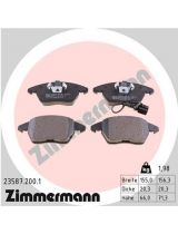 ZIMMERMANN 23587.200.1 Колодки дисковые передние