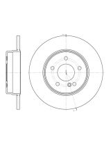 REMSA 6801.00 Тормозной диск