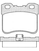 AP 05P1130 Колодки дисковые передние