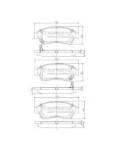 NIPPARTS J3602064 Колодки дисковые