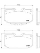 Textar 2130701 Колодки дисковые