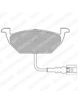 Delphi LP1514 Колодки дисковые передние