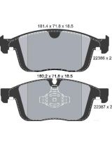 Textar 2238601 Колодки дисковые передние