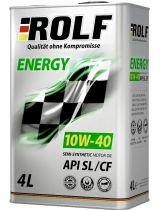 Моторное масло ROLF 322227 Energy SAE 10W-40 API SL/CF 4л