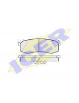 ICER 141027 Колодки дисковые задние
