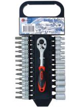 STAB TK18003Z Набор торцовых головок 1/4" 27 предметов