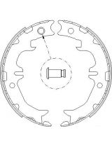 REMSA 474200 Колодки дисковые