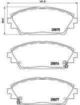 BREMBO P49050 Колодки дисковые передние