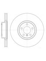 REMSA 61335.10 Тормозной диск передний