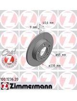 ZIMMERMANN 100.1236.20 Тормозной диск задний