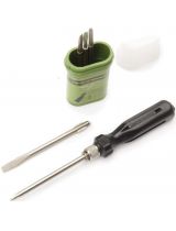 Дело техники 708050 Отвертка цанговая с вставками 5 шт. 110 мм Шлиц 6,5,3 мм