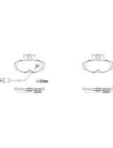 Patron PBP915 Колодки дисковые задние