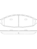 Patron PBP7000 Колодки дисковые передние