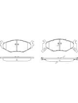 Patron PBP977 Колодки дисковые передние