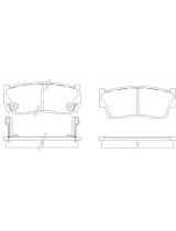 Patron PBP712 Колодки дисковые передние