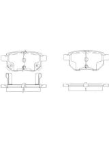 Patron PBP4042 Колодки дисковые задние