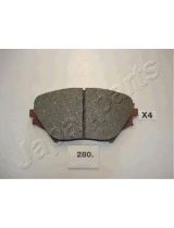 Japanparts PA-280AF Колодки дисковые передние